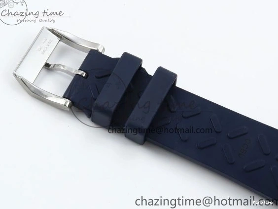 MIROTIME 0103 Casual Portuguese Chrono IW3716 Z+F 1:1 Best Edition White Dial on Blue Rubber Strap A 7016